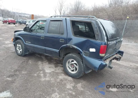 2002 Chevrolet Blazer Ls from USA, damaged, VIN 1GNDT13W72K240577